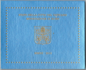 VATICAN 2012 - EURO COIN SET